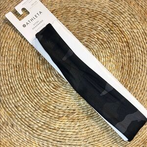Athleta Black Camo Headband